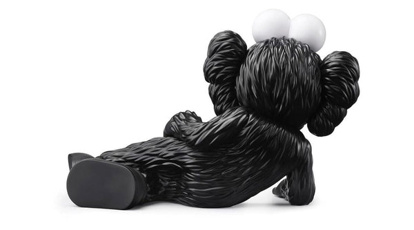 KAWS TIME OFF VINYL FIGURE BLACK - LUST PANAMA