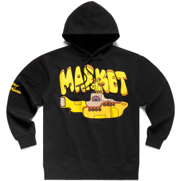 MARKET x The Beatles YELLOW SUBMARINE HOODIE BLACK LUST PANAMA