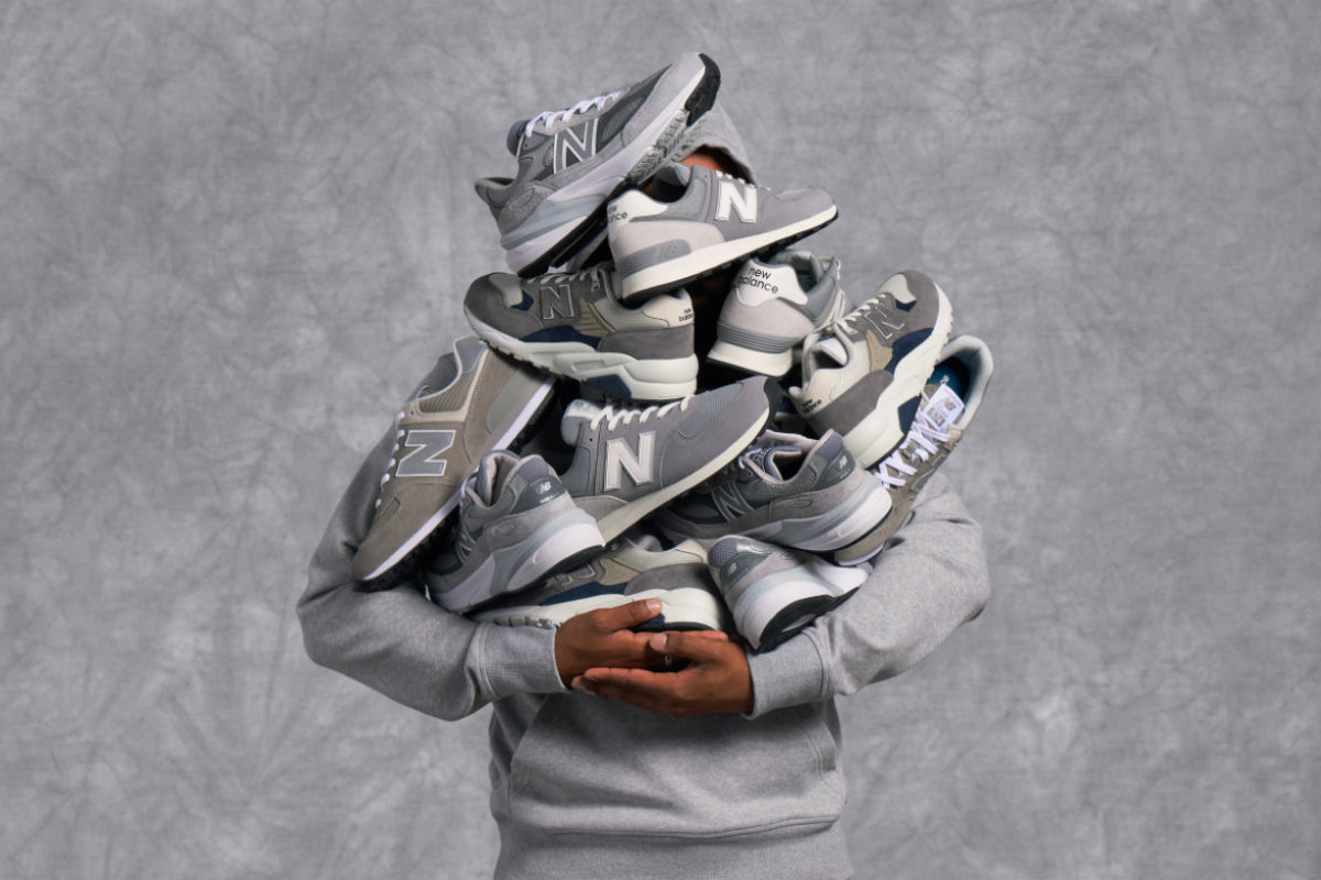 New  Balance   está   realmente   en   su   apogeo   con  Grey Day