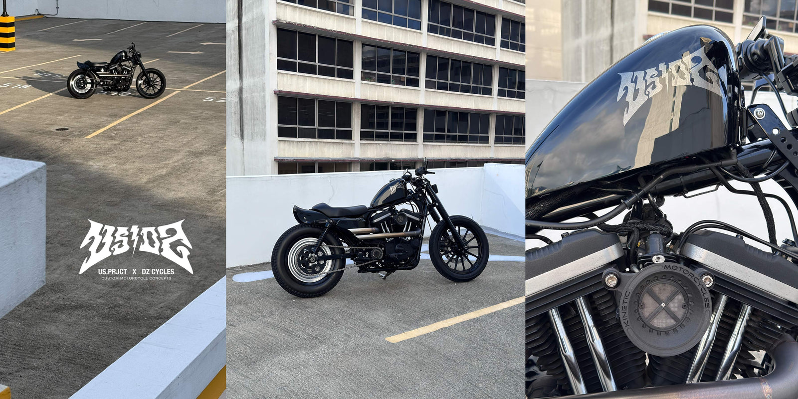 US.PRJCT × DZ CYCLES — HARLEY-DAVIDSON SPORTSTER 001