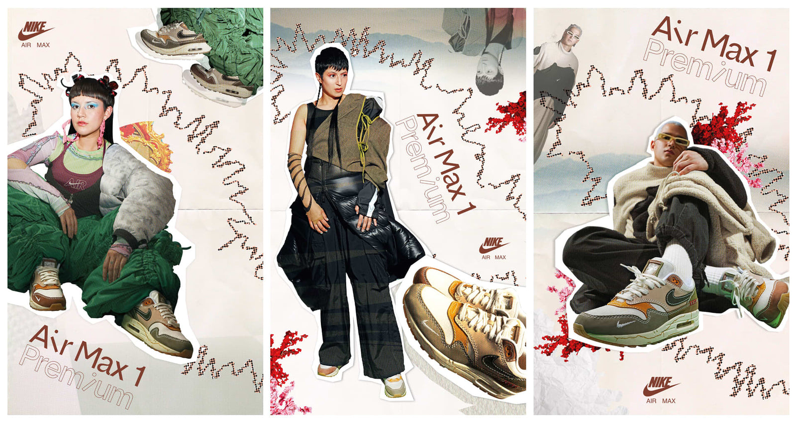 NIKE AIR MAX 1 PREMIUM WABI SABI