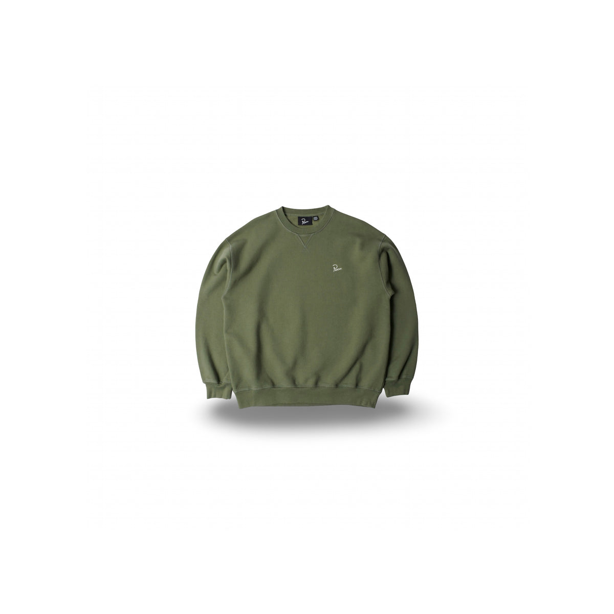 PARRA SIGNATURE CREW NECK SWEATSHIRT GREEN