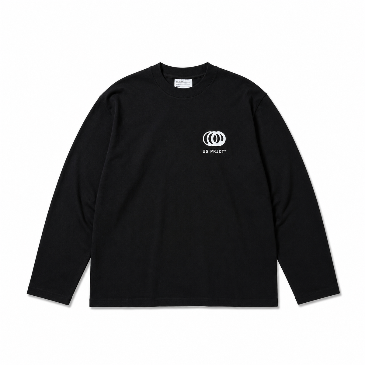 US PRJCT® HEAVYWEIGHT BOXY LONG SLEEVE BLACK