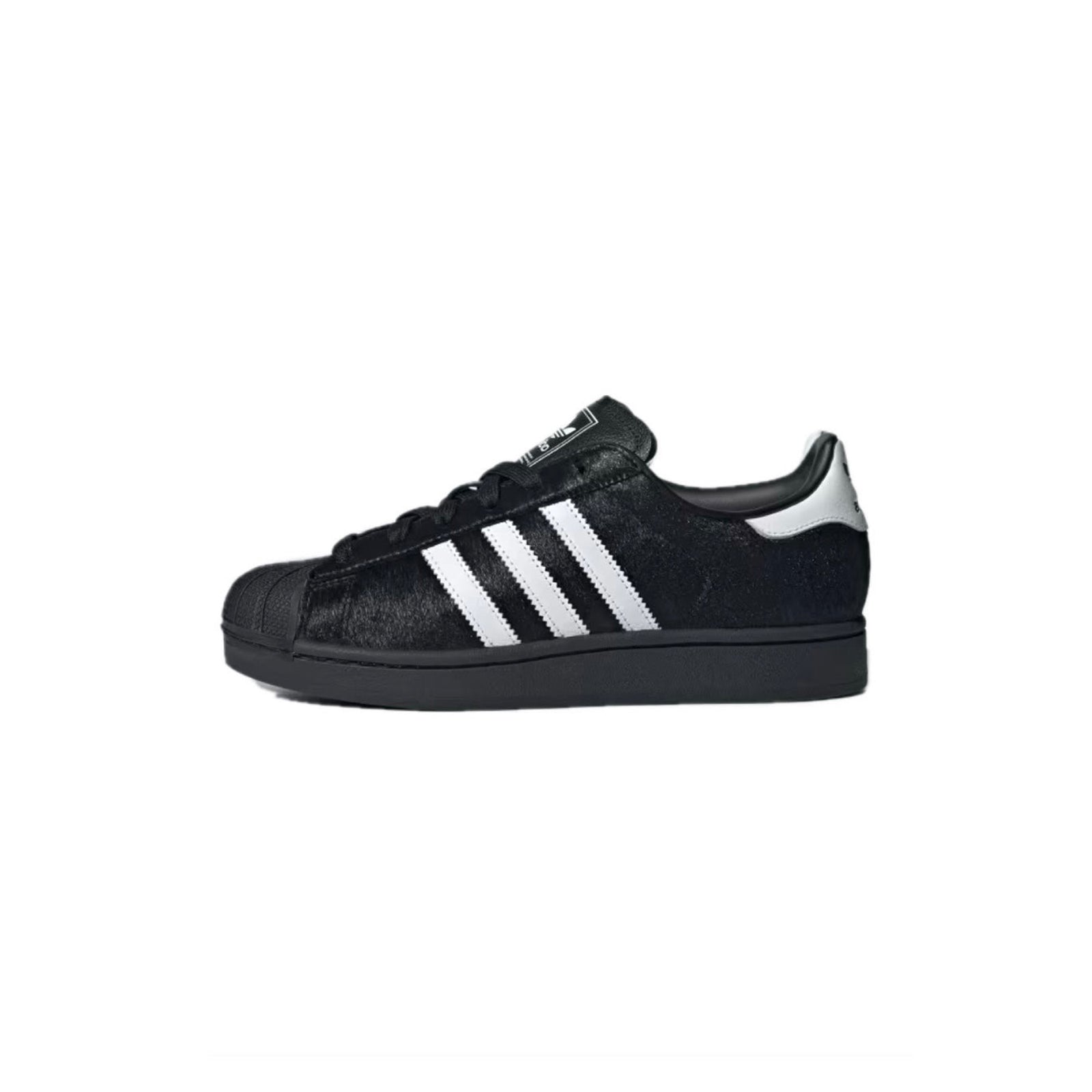 ADIDAS SUPERSTAR II W BLACK PONYHAIR