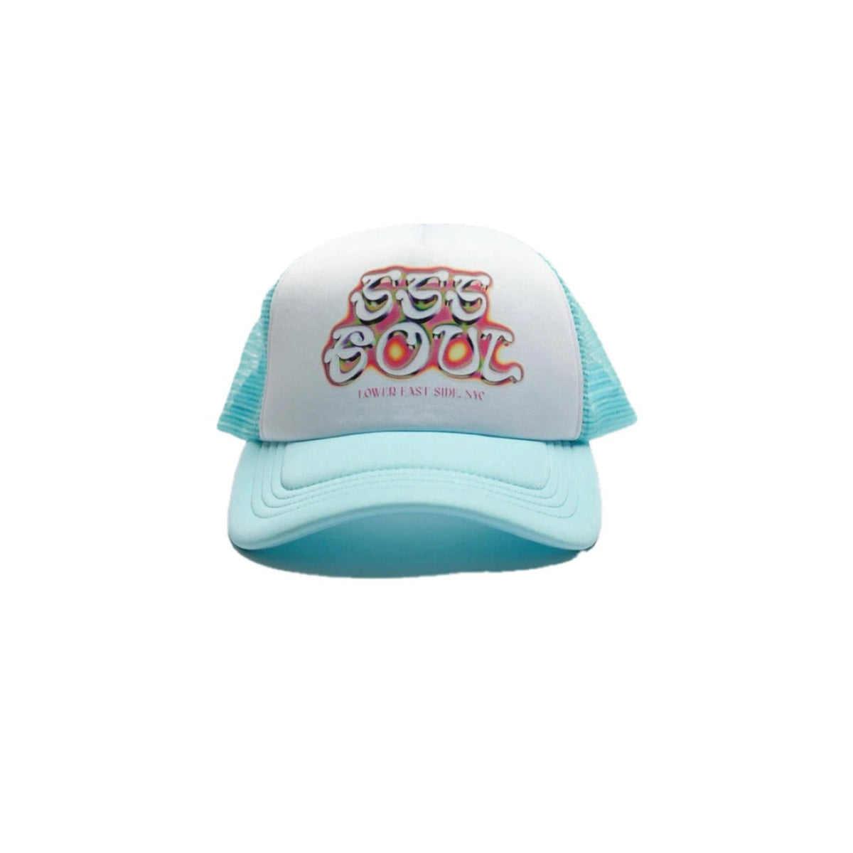 TRIPLE FIVE 5 SOUL SUNKI TRUCKER HAT SKY