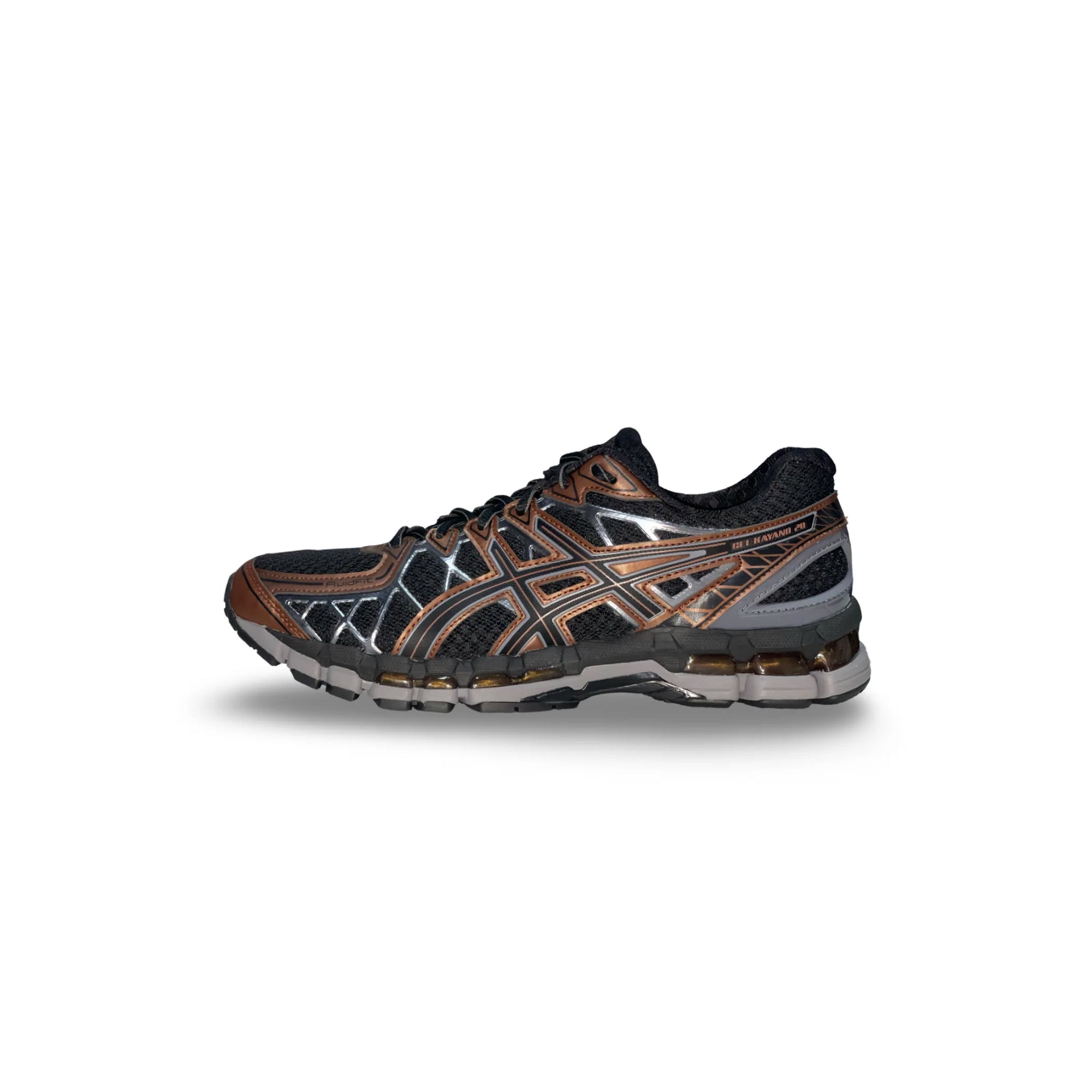 ASICS GEL- KAYANO 20 BLACK REDDISH BROWN - LUST PANAMA