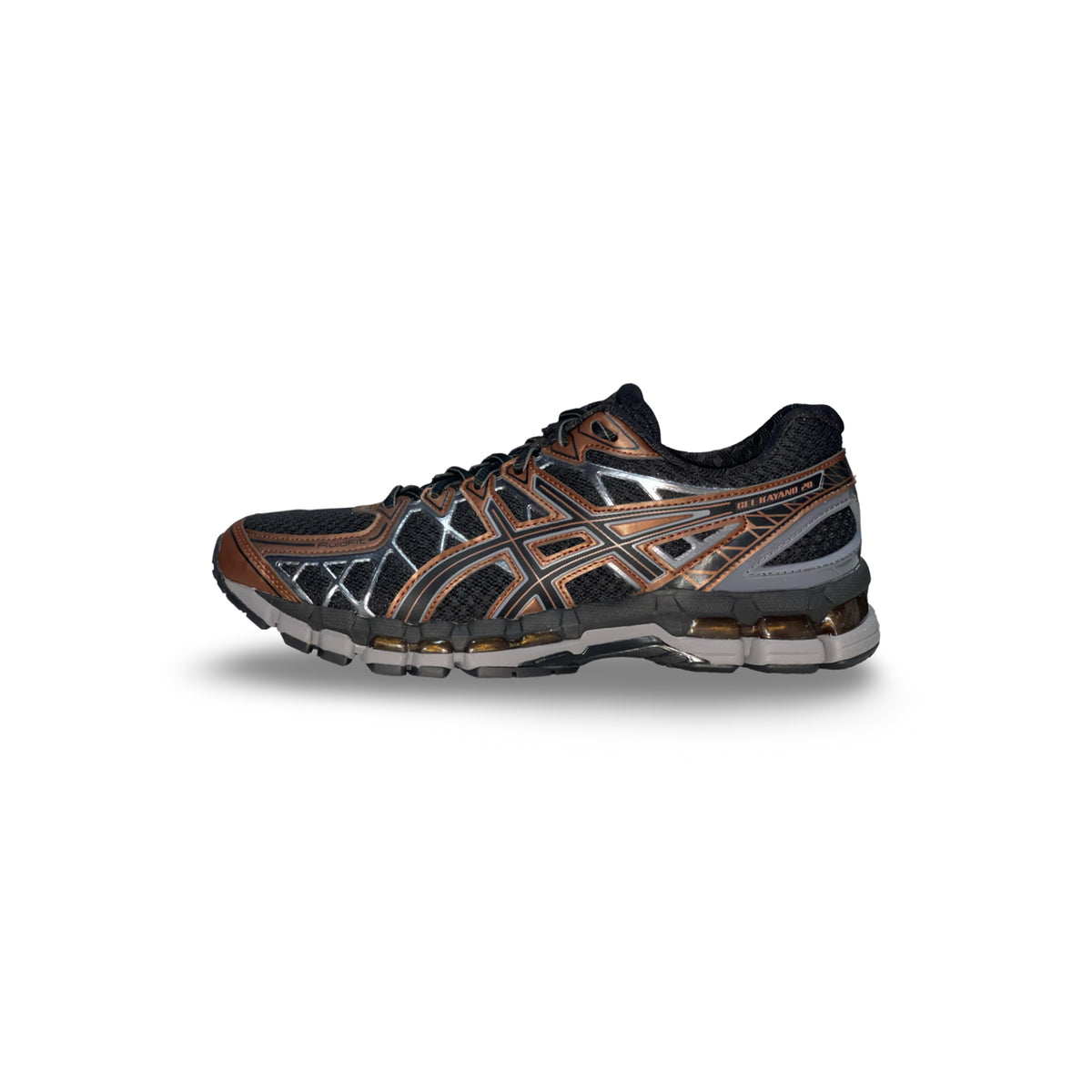 ASICS GEL- KAYANO 20 BLACK REDDISH BROWN