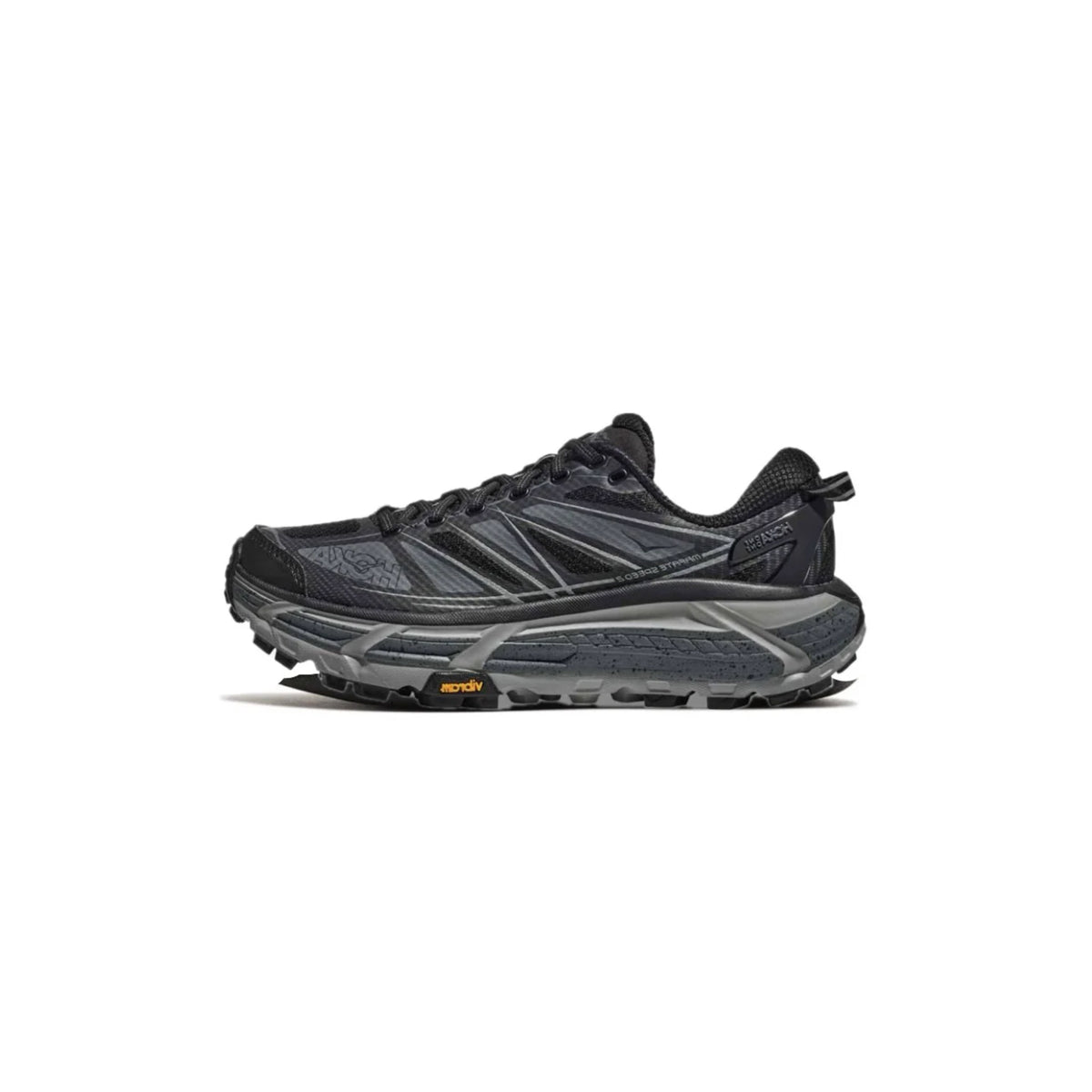 HOKA MAFATE SPEEED 2  ONE ONE VIBRAM MEGAGRIP PERFOMANCE BLACK