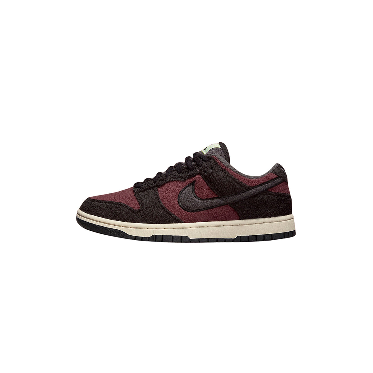NIKE DUNK LOW SE FLEECE PACK BURGUNDY CRUSH W