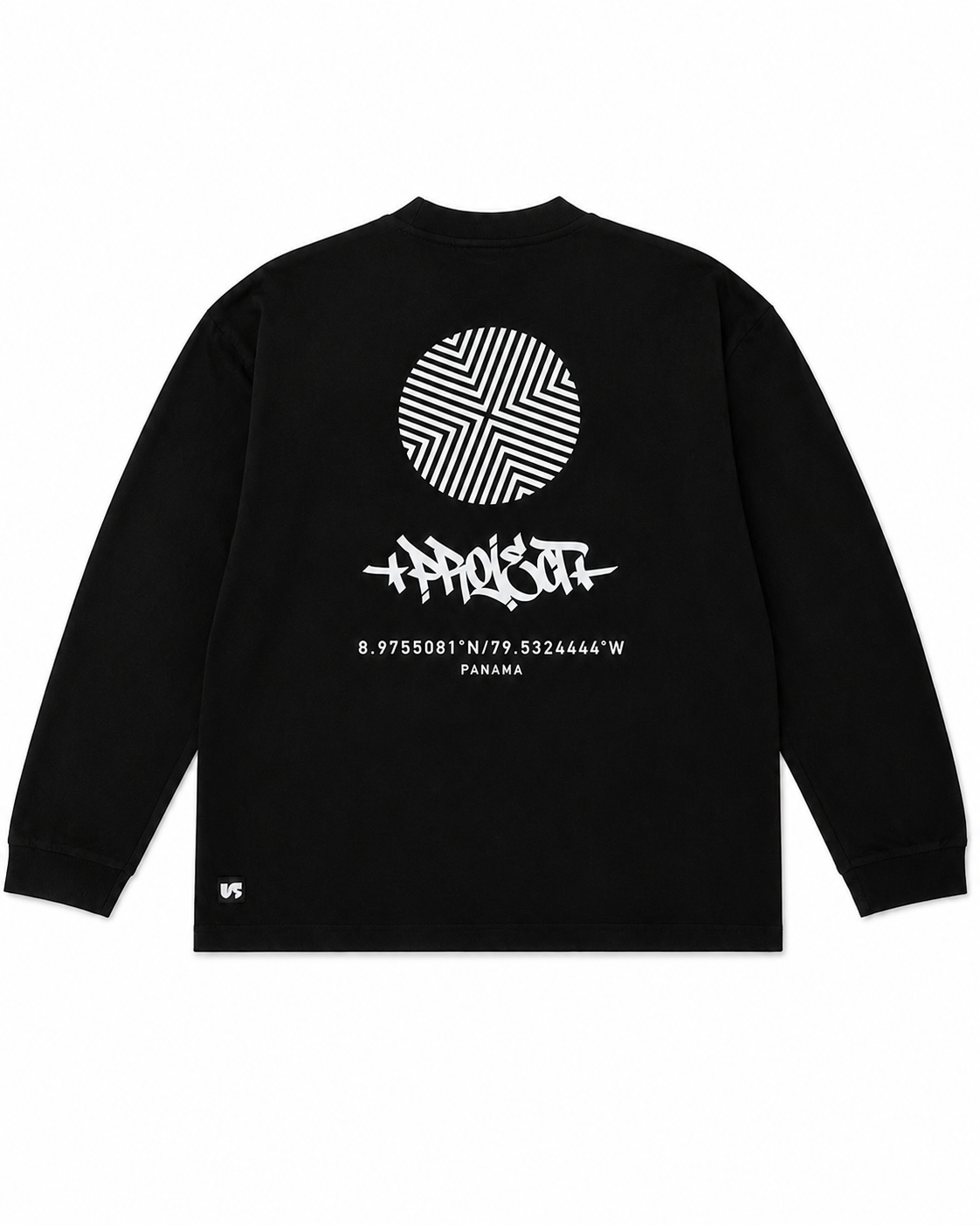 US PRJCT® HEAVYWEIGHT BOXY LONG SLEEVE BLACK
