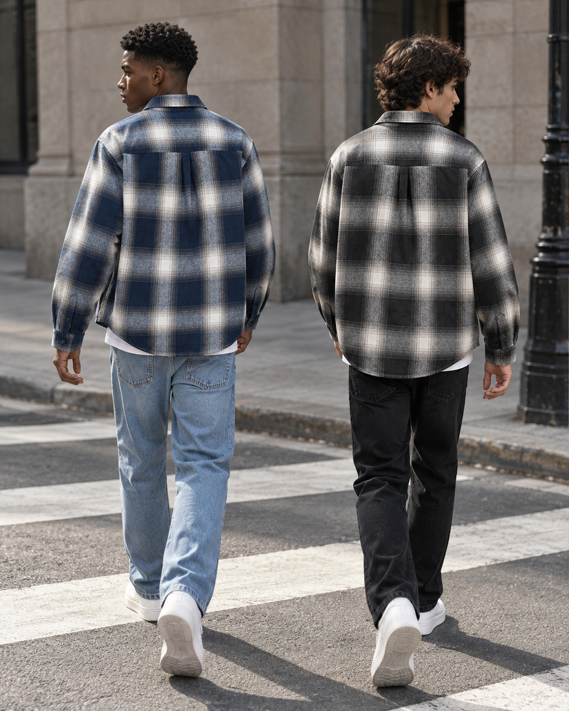 US PRJCT  FADE 01 OVERSHIRT WASHED CHARCOAL