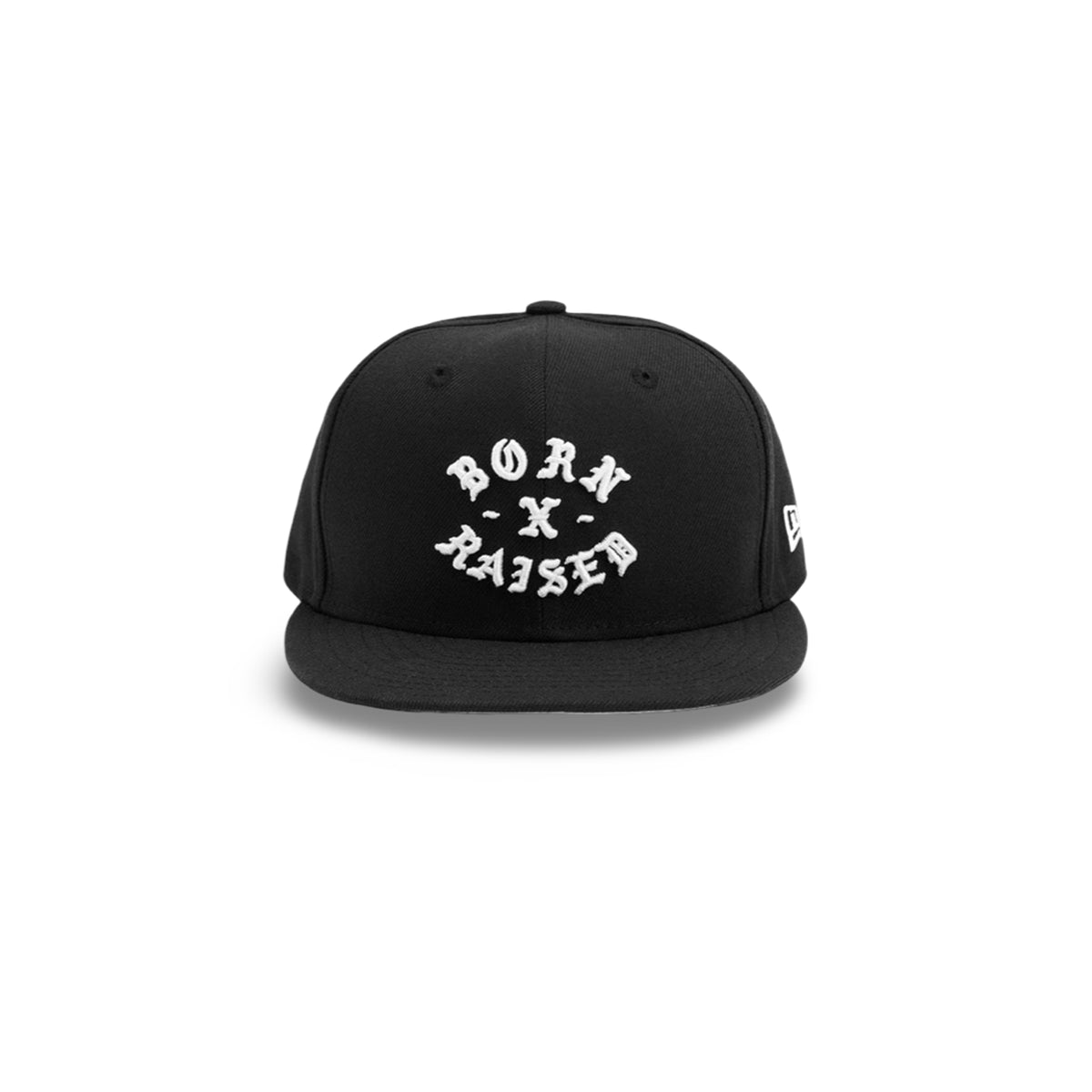 BORN X RAISED NEW ERA FITTED ROCKER HAT