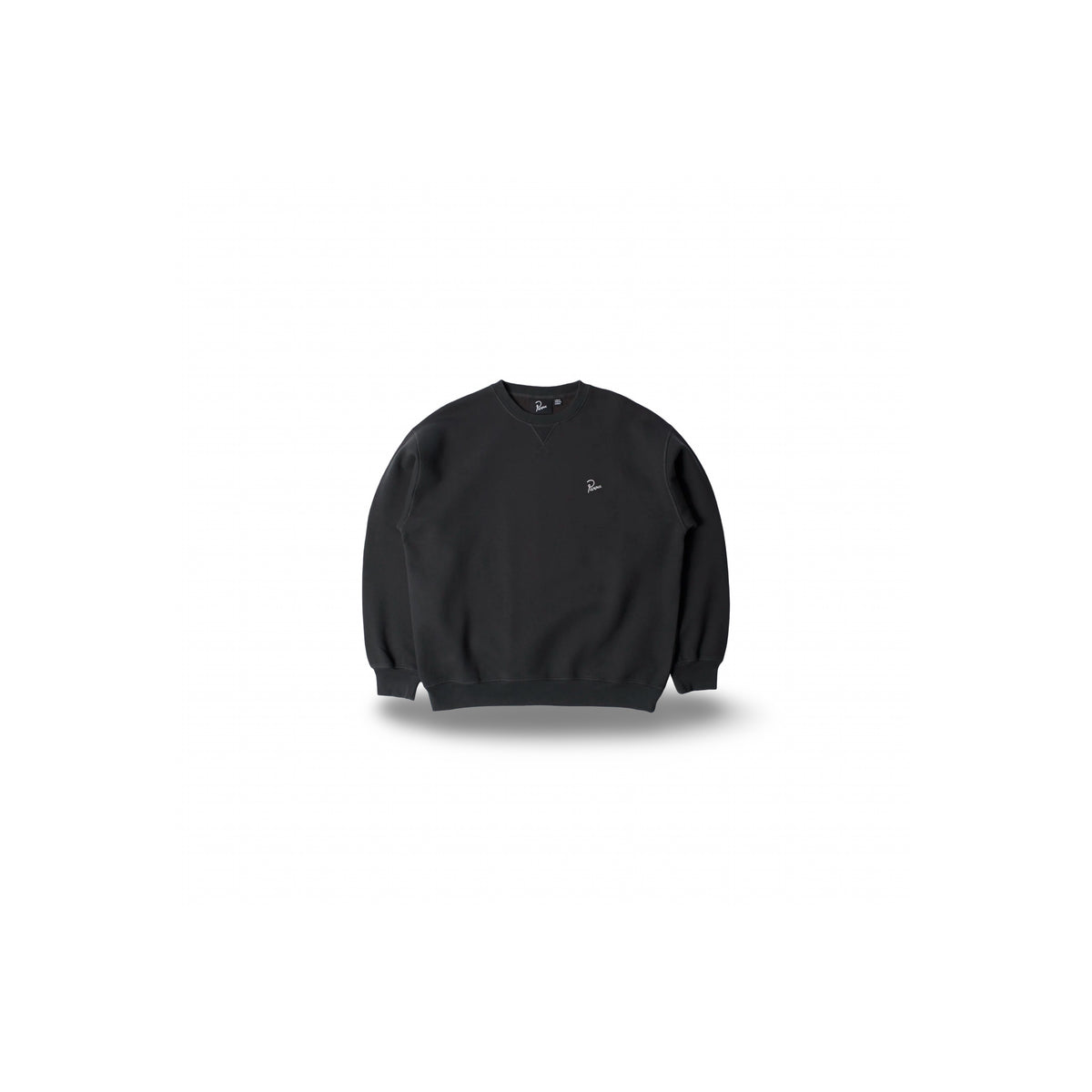 PARRA SIGNATURE CREW NECK SWEATSHIRT BLACK