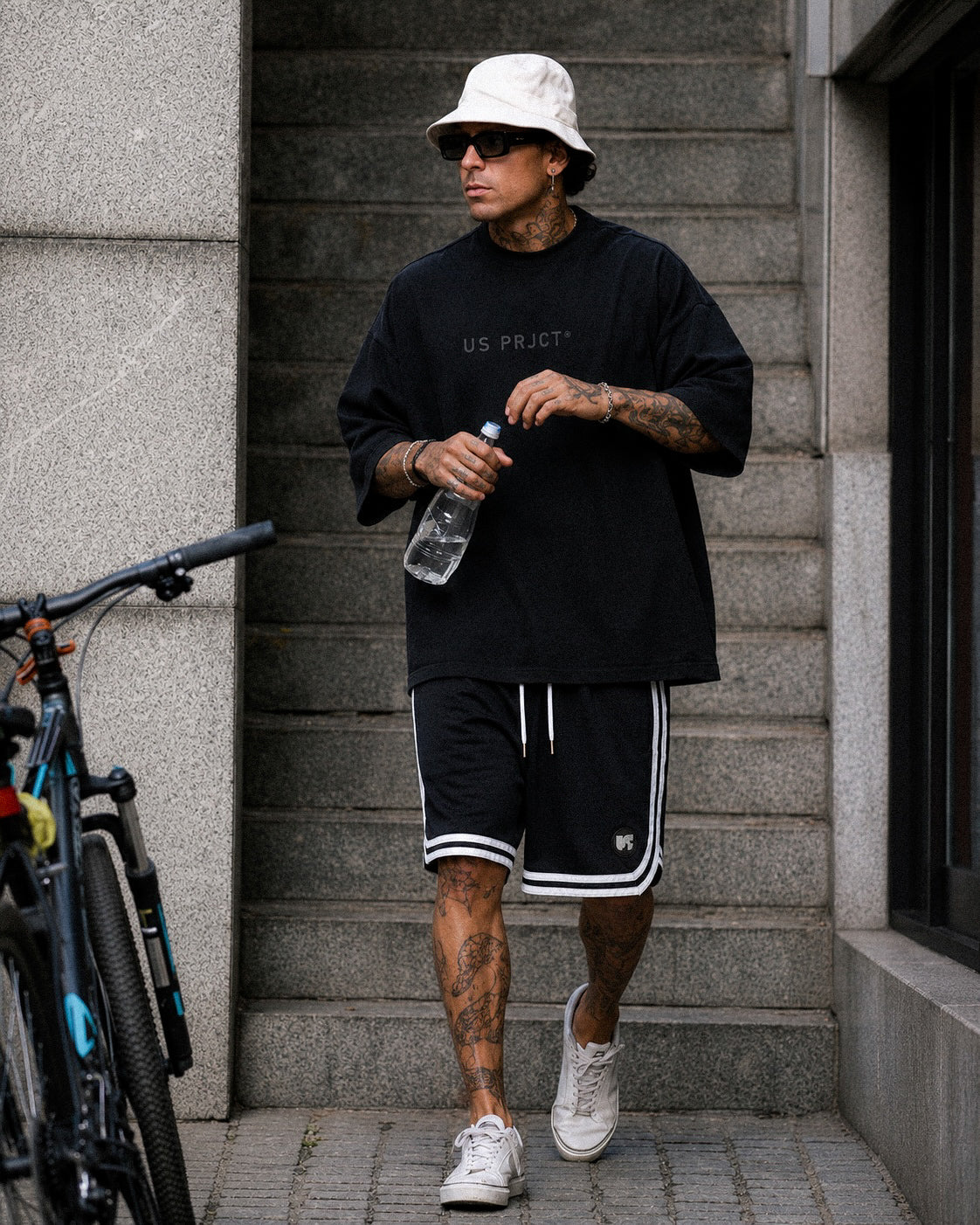 US PRJCT®️ CLASSIC MESH SHORT BLACK
