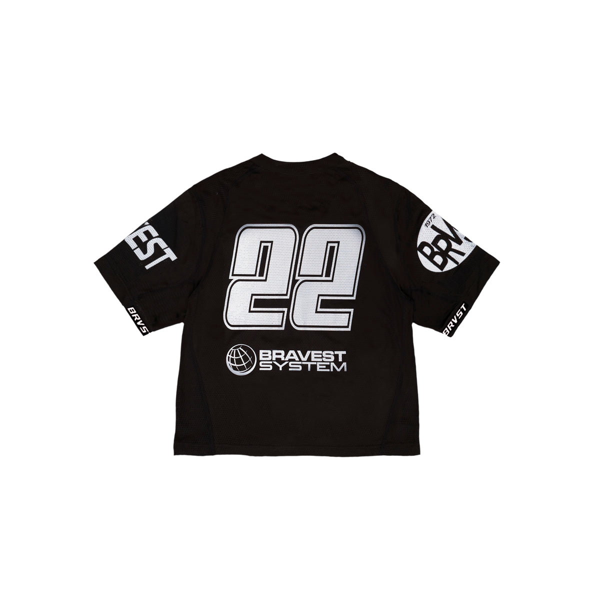 BRAVEST STUDIOS EAGLE LACROSSE JERSEY BLACK