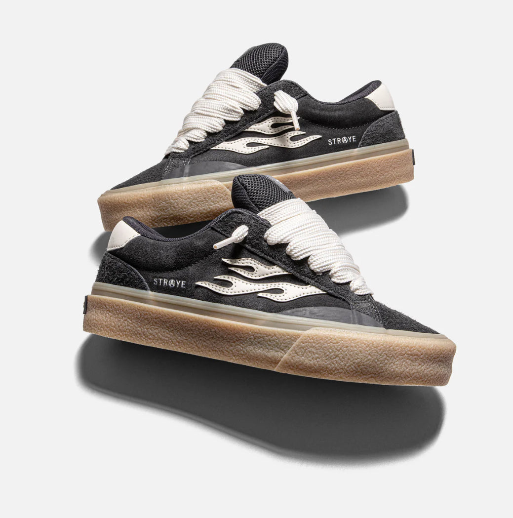 STRAYE LOGAN PUFF CARBON CREPE