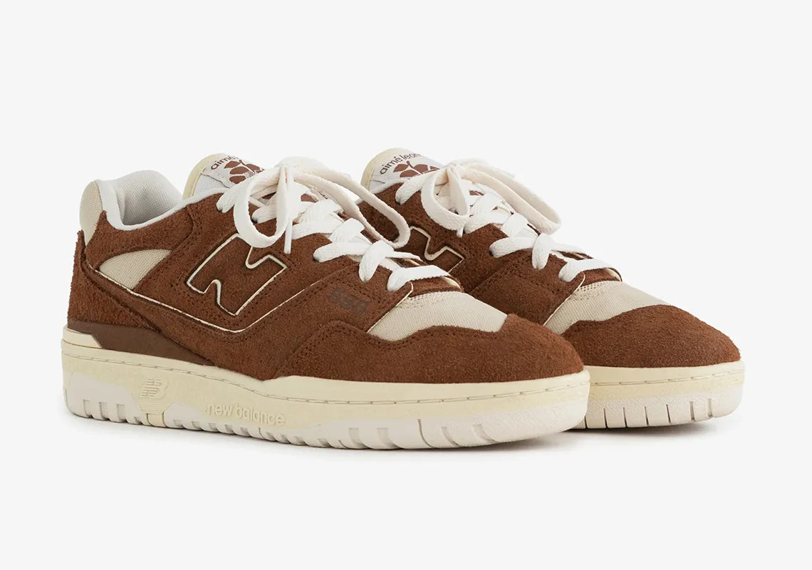 NEW BALANCE 550 X AIME LEON DORE BROWN SUEDE