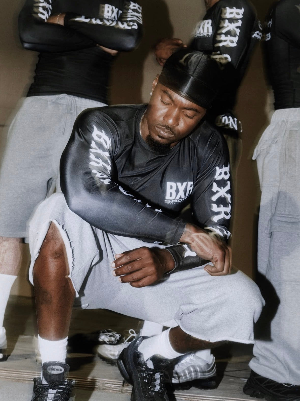 BORN X RAISED BXR SPORT ON THE TURF RASHGUARD