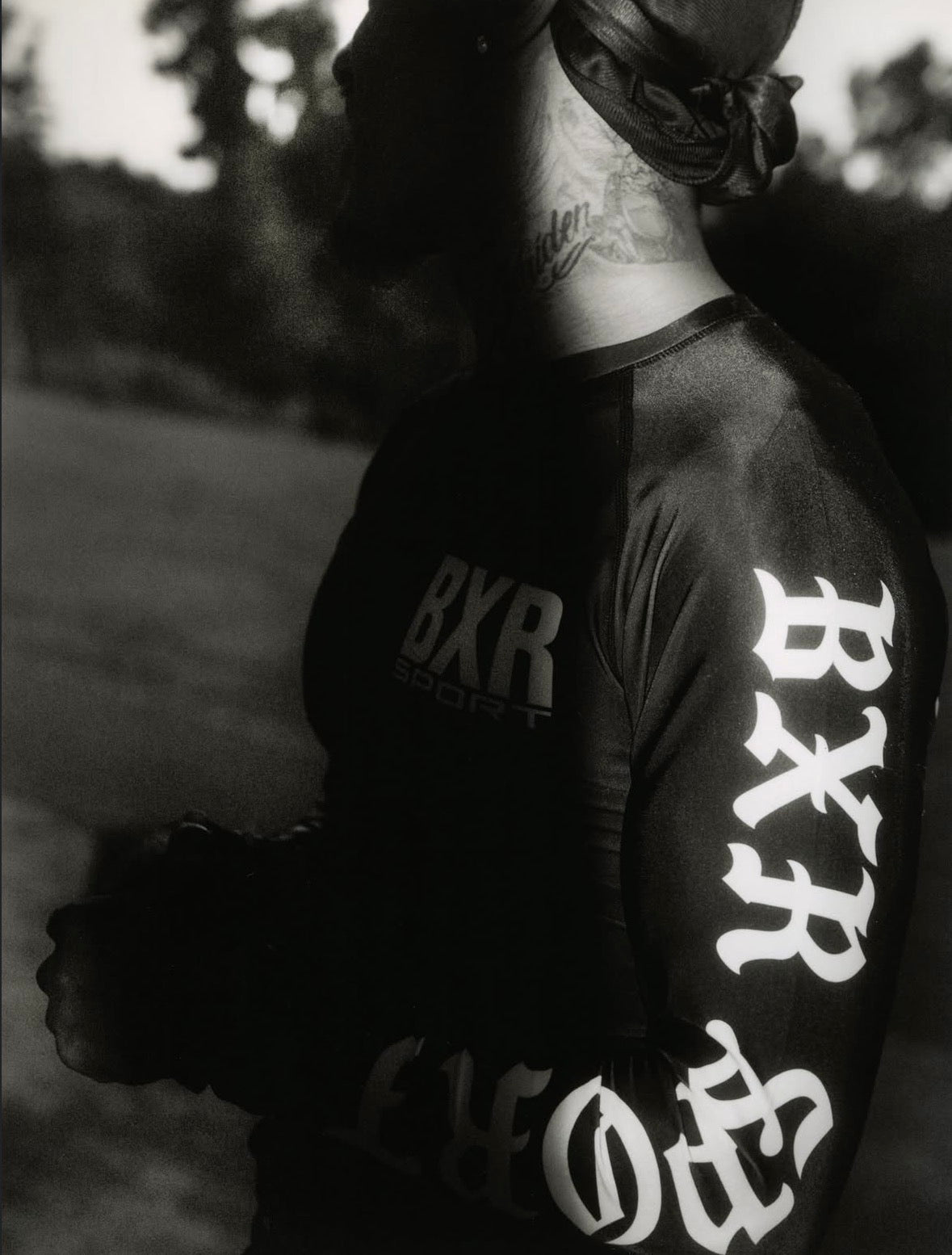 BORN X RAISED BXR SPORT ON THE TURF RASHGUARD