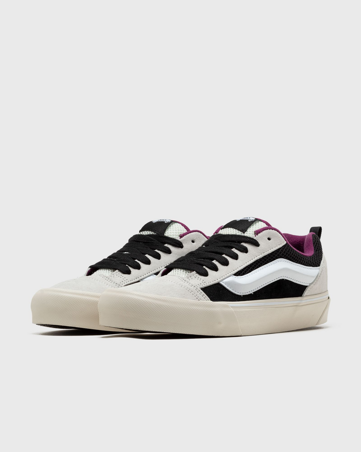 Vans Knu Skool VLT LX “Marshmallow/Black/Burgundy”