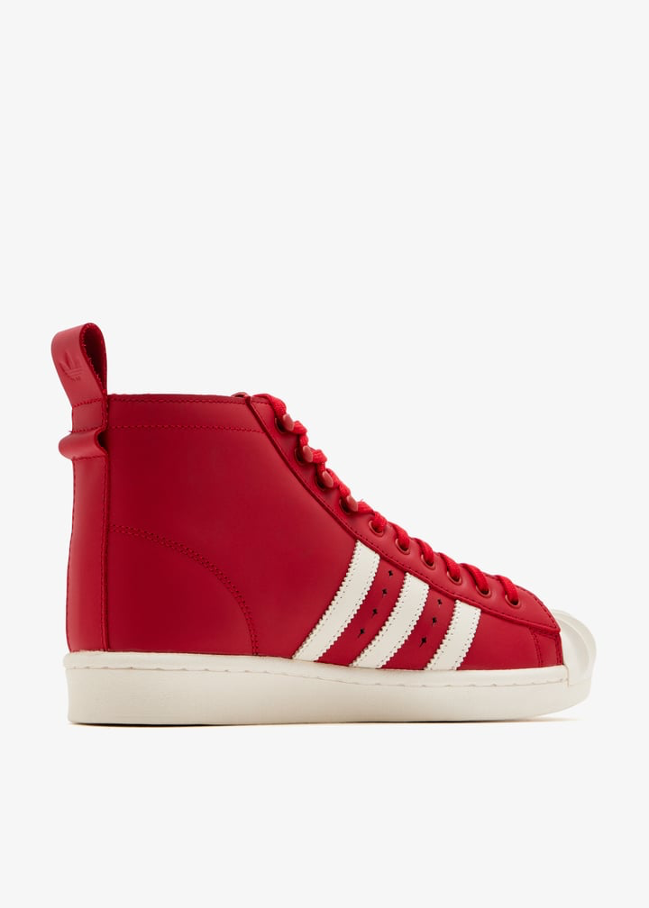 ADIDAS SUPERSTAR LUXE  THUG CLUB BOOTS  RED