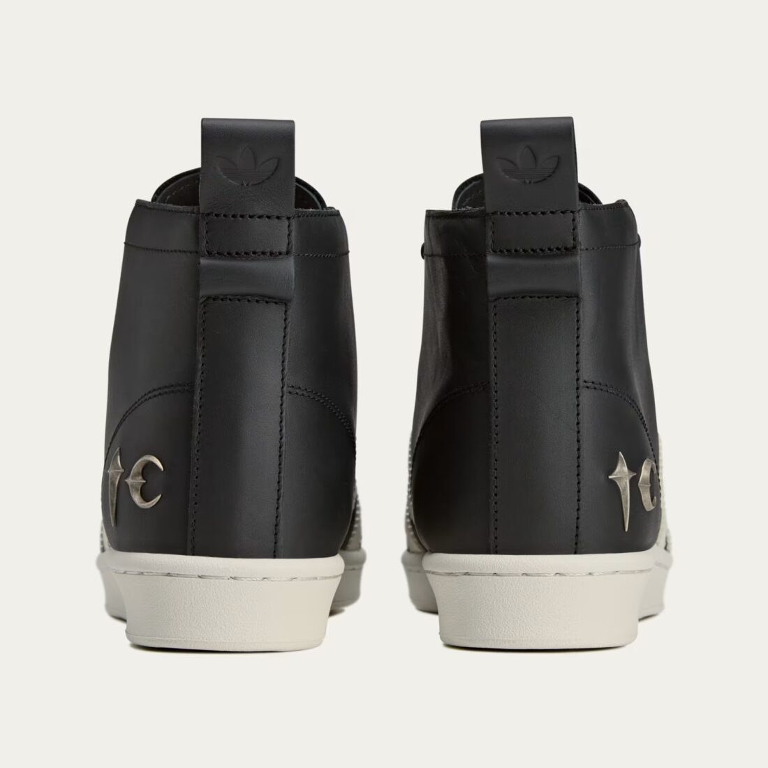 ADIDAS SUPERSTAR LUXE THUG CLUB BOOTS BLACK