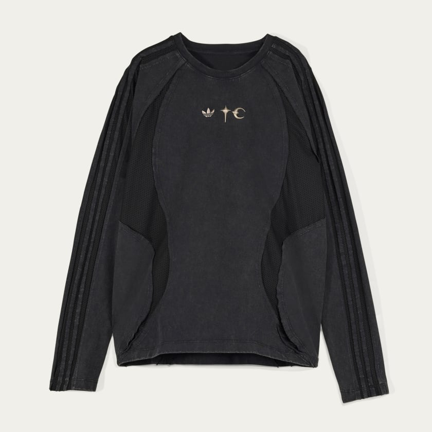 ADIDAS THUG CLUB TEAMGEIST T-SHIRT LONG SLEEVE BLACK