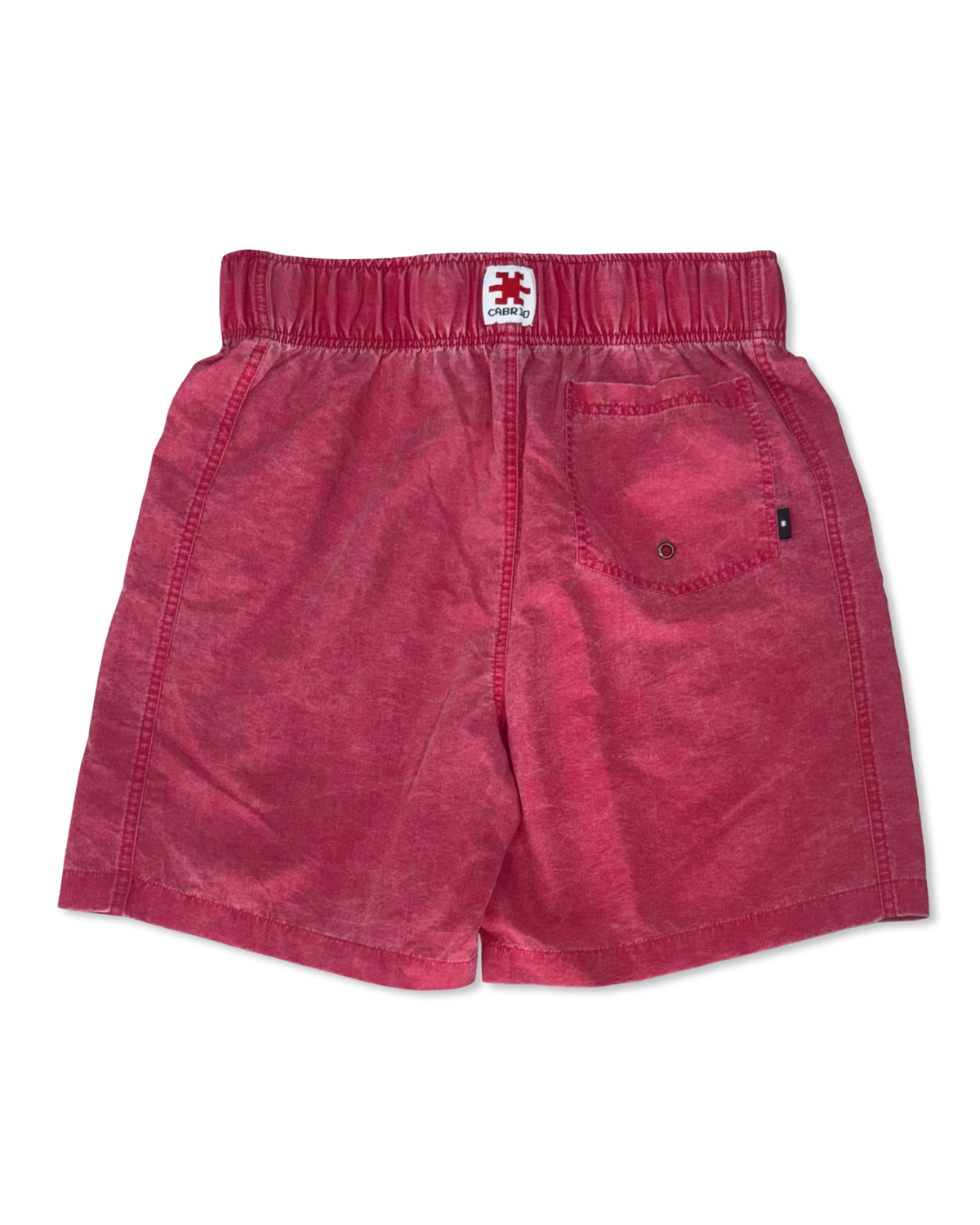CABRIO OG WASHED SHORTS  RED