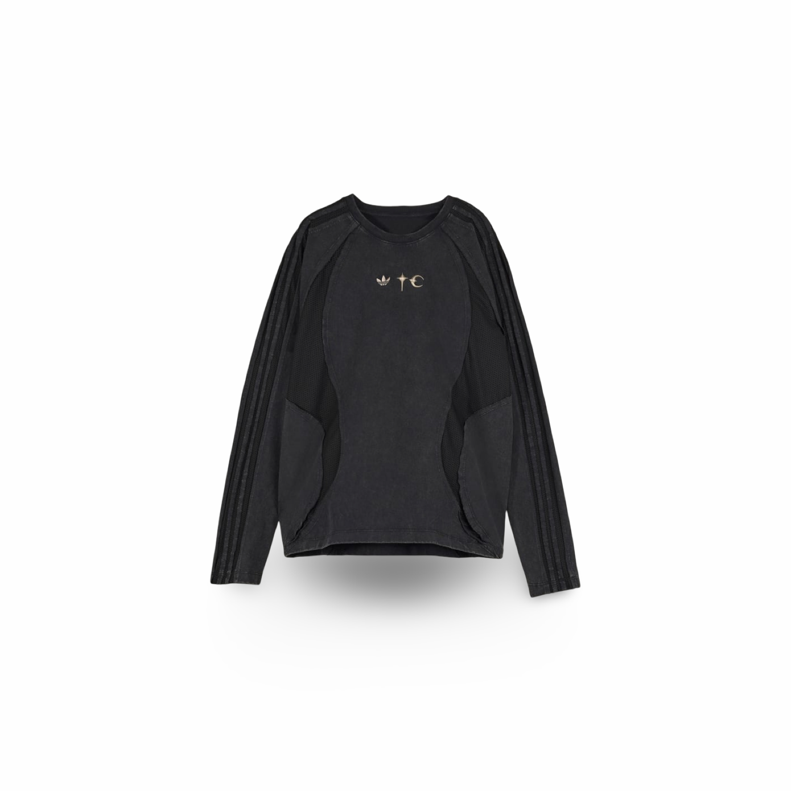 ADIDAS THUG CLUB TEAMGEIST T-SHIRT LONG SLEEVE BLACK - LUST PANAMA