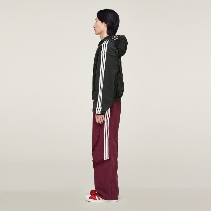 ADIDAS THUG CLUB TEAMGEIST SWEATPANTS BURGUNDY