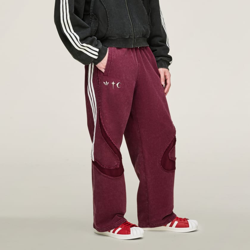 ADIDAS THUG CLUB TEAMGEIST SWEATPANTS BURGUNDY