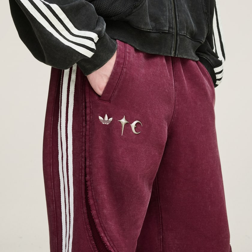 ADIDAS THUG CLUB TEAMGEIST SWEATPANTS BURGUNDY