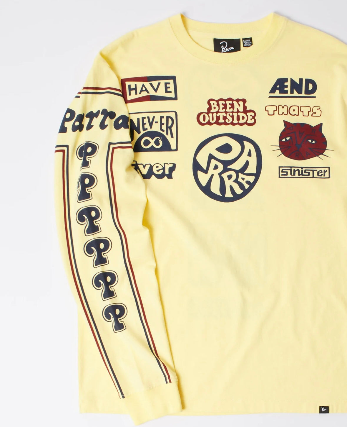 PARRA NEVER SINISTER LONG SLEEVE T-SHIRT