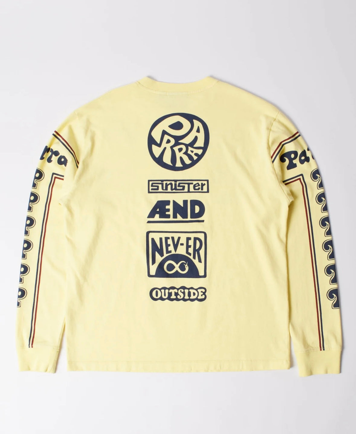 PARRA NEVER SINISTER LONG SLEEVE T-SHIRT