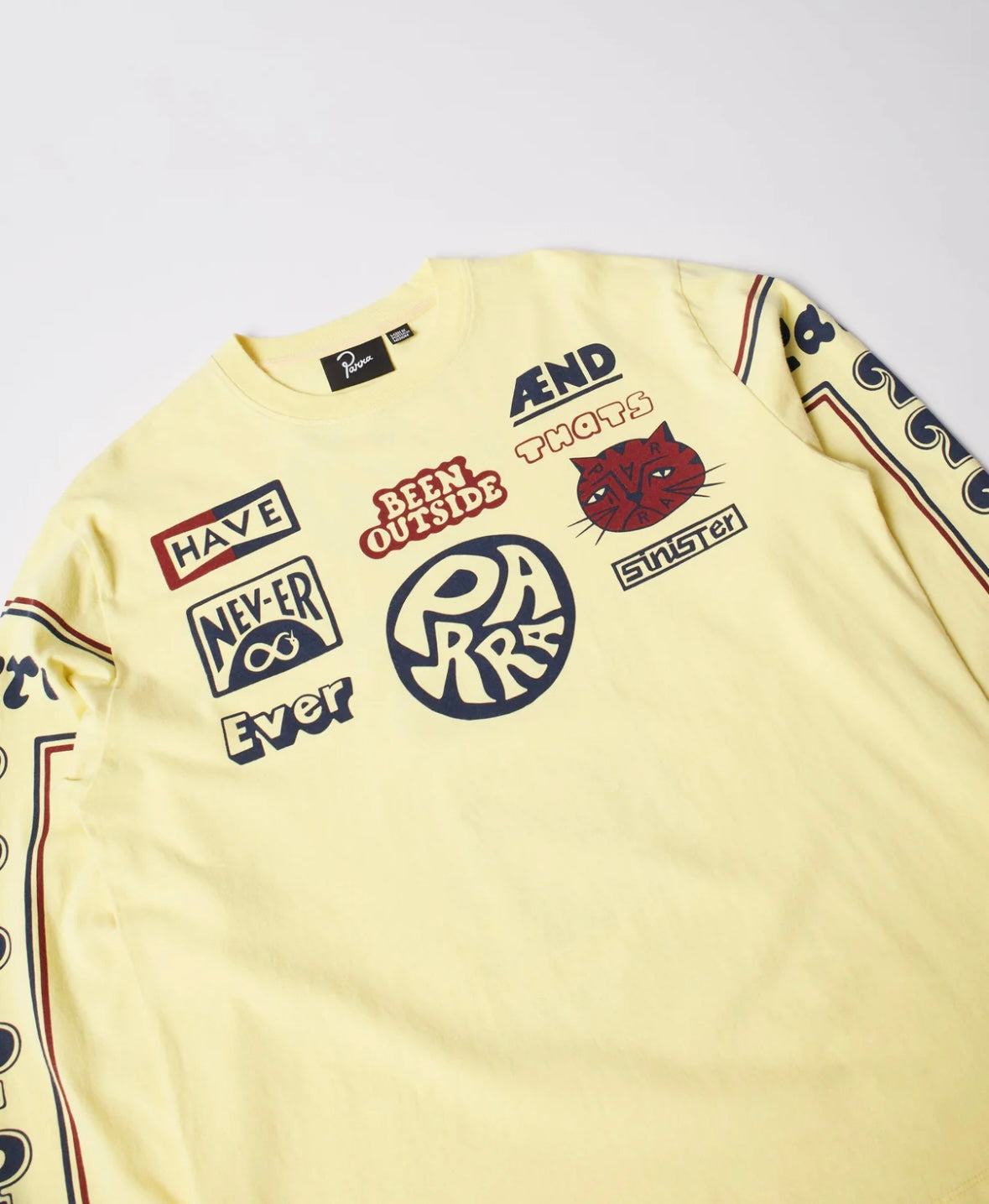 PARRA NEVER SINISTER LONG SLEEVE T-SHIRT