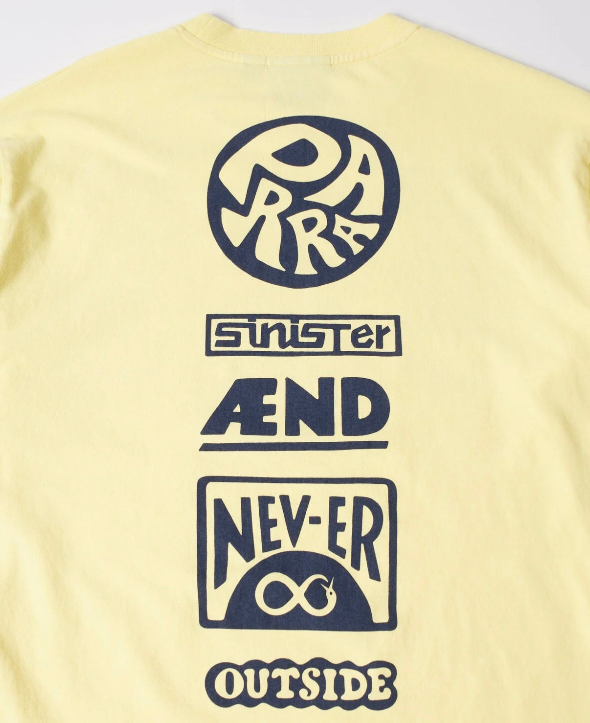 PARRA NEVER SINISTER LONG SLEEVE T-SHIRT