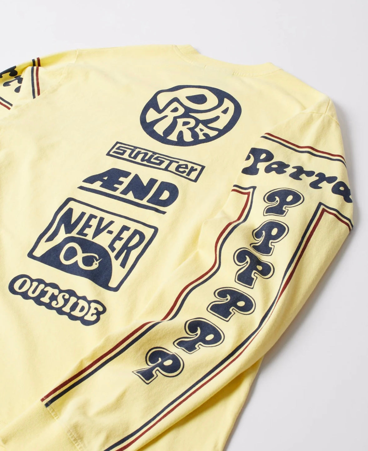 PARRA NEVER SINISTER LONG SLEEVE T-SHIRT