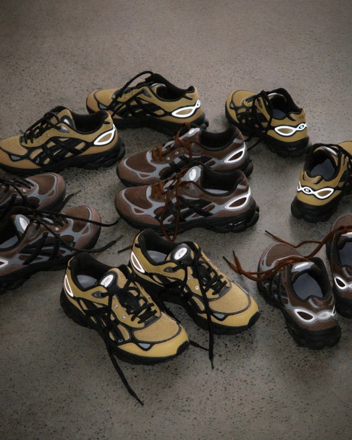 ASICS x HAL STUDIOS GEL-NYC 2.0 — Sulphur / Black