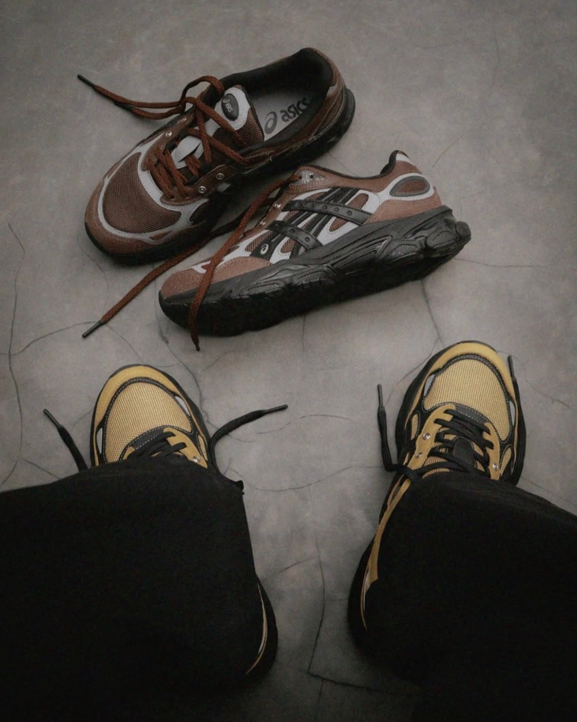 ASICS x HAL STUDIOS GEL-NYC 2.0 — Mahogany / Black