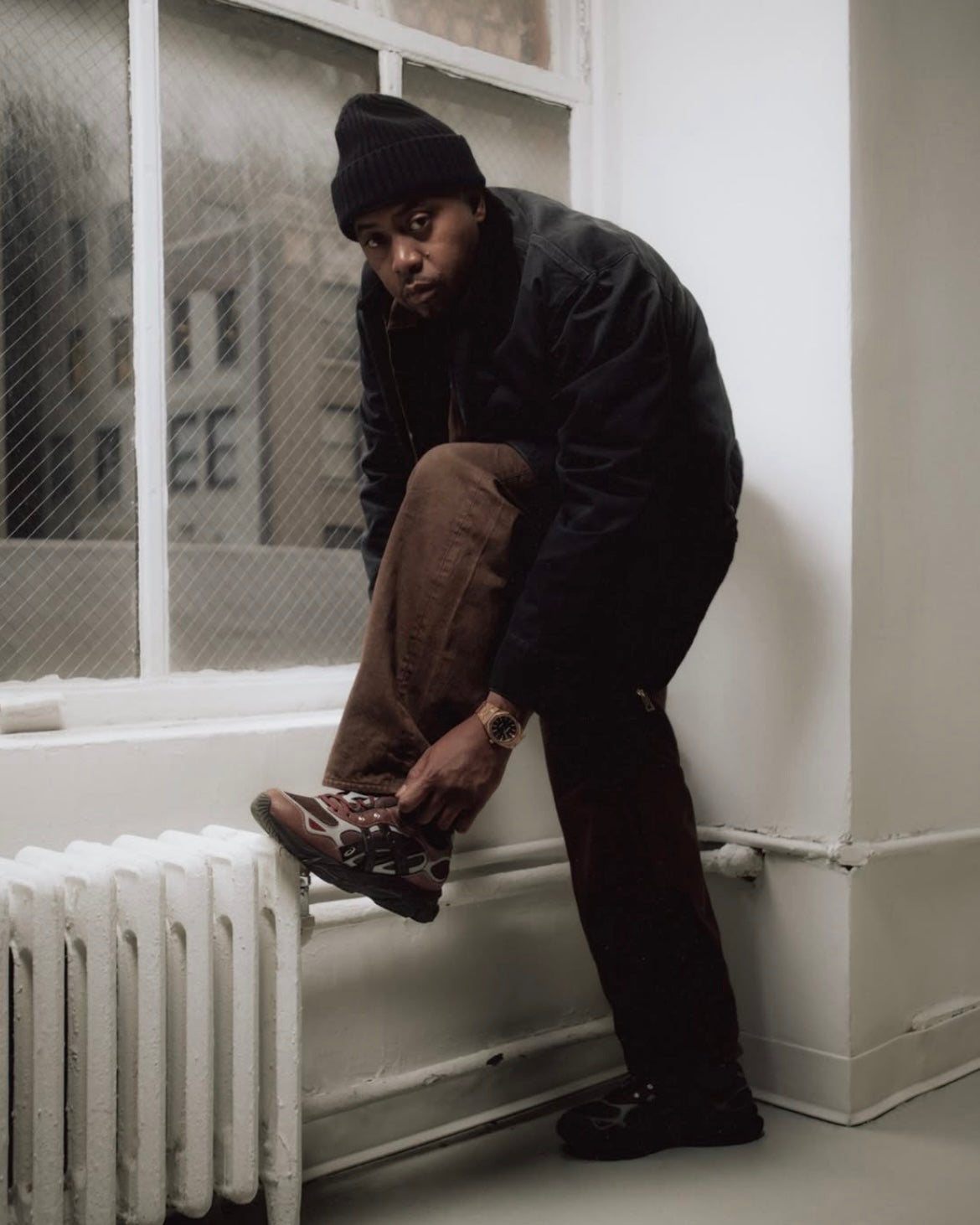 ASICS x HAL STUDIOS GEL-NYC 2.0 — Mahogany / Black