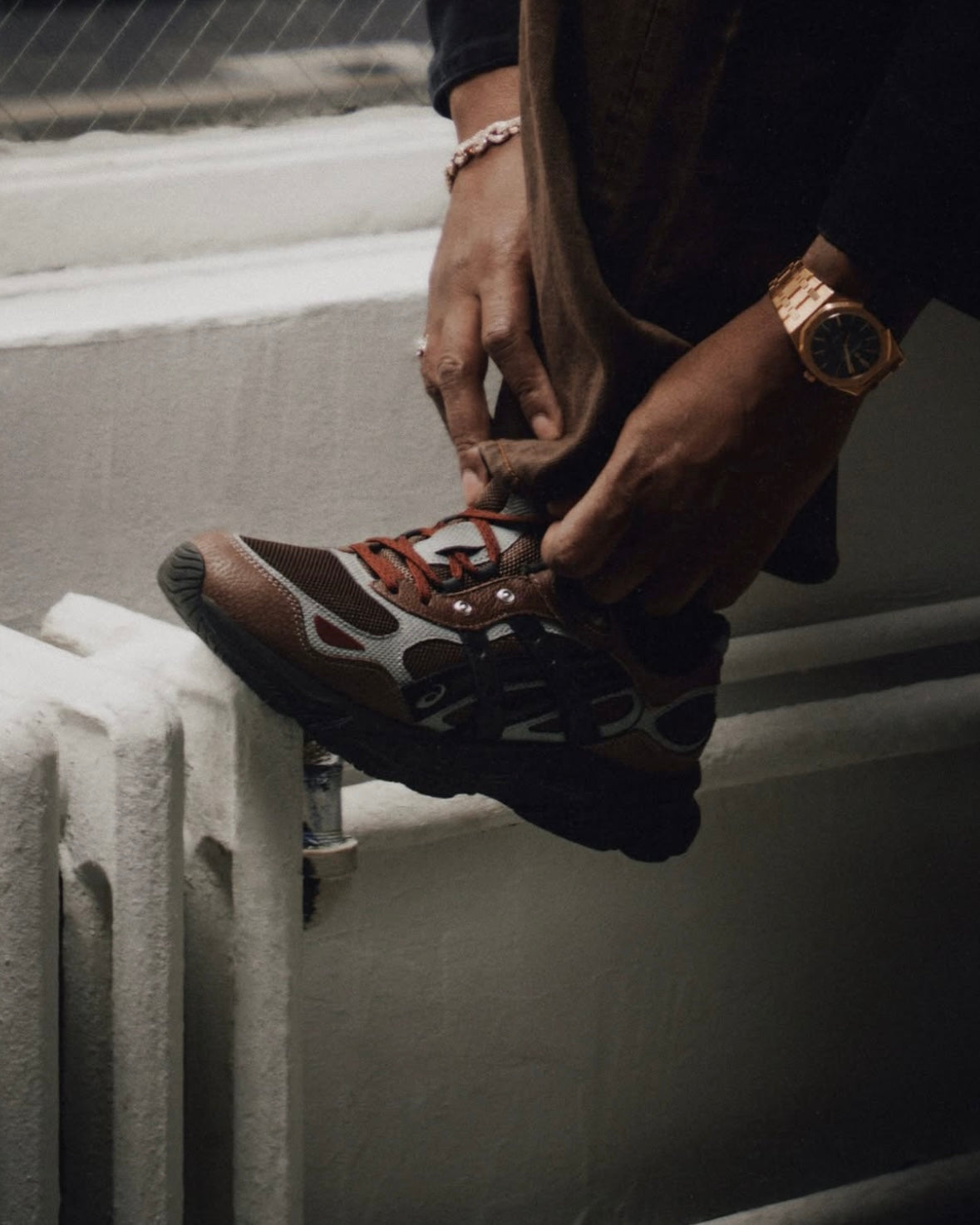 ASICS x HAL STUDIOS GEL-NYC 2.0 — Mahogany / Black