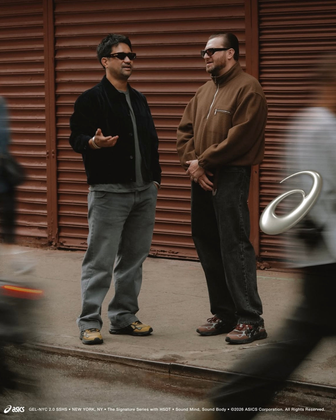 ASICS x HAL STUDIOS GEL-NYC 2.0 — Mahogany / Black