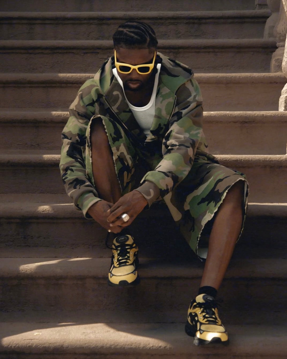 ASICS x HAL STUDIOS GEL-NYC 2.0 — Sulphur / Black