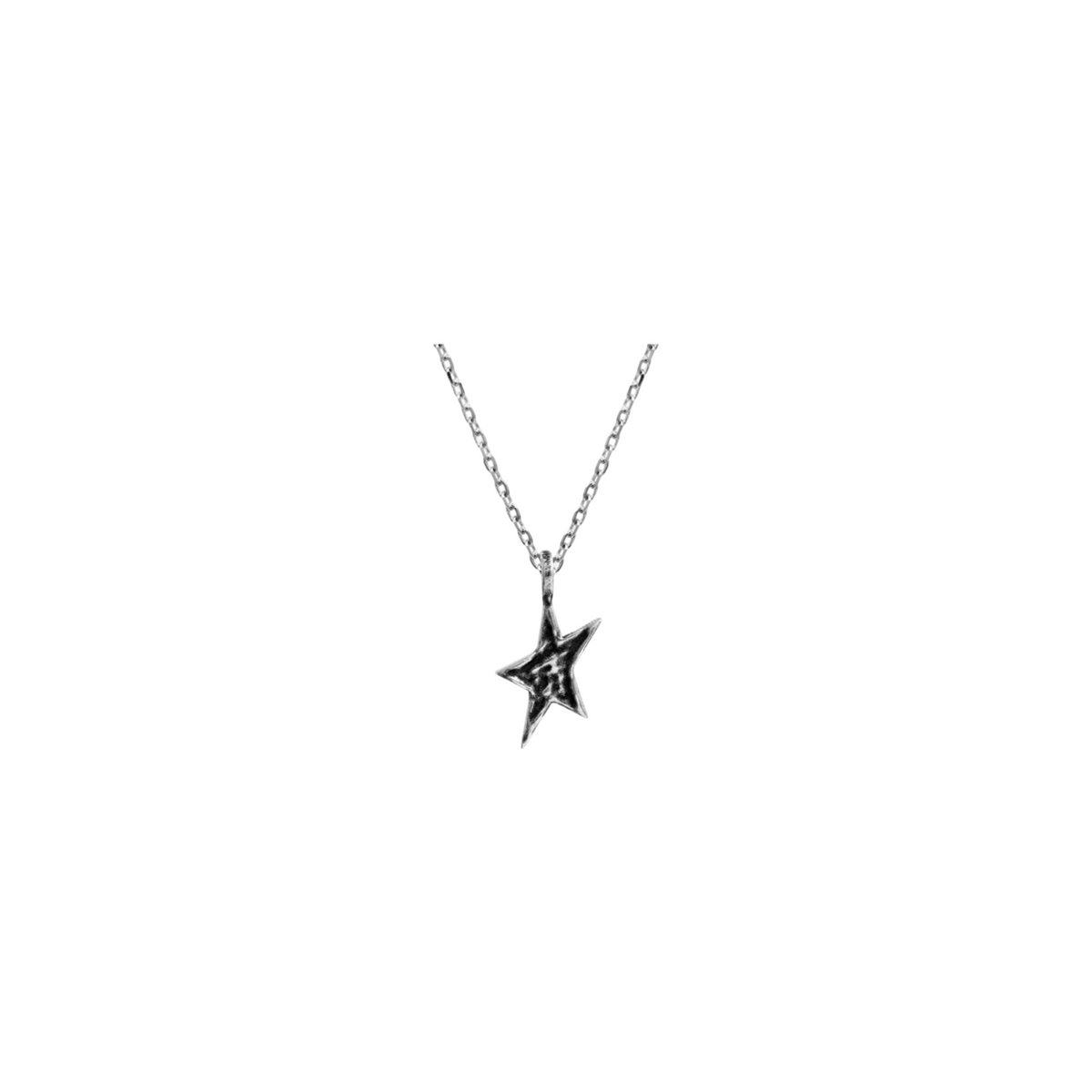 TWOJEYS BLACK ENAMELED ICON NECKLACE