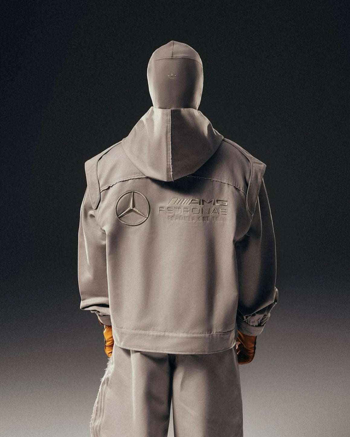 ADIDAS x BAD BUNNY x MERCEDES AMG PETRONAS F1 ZIP UP TRACK TOP