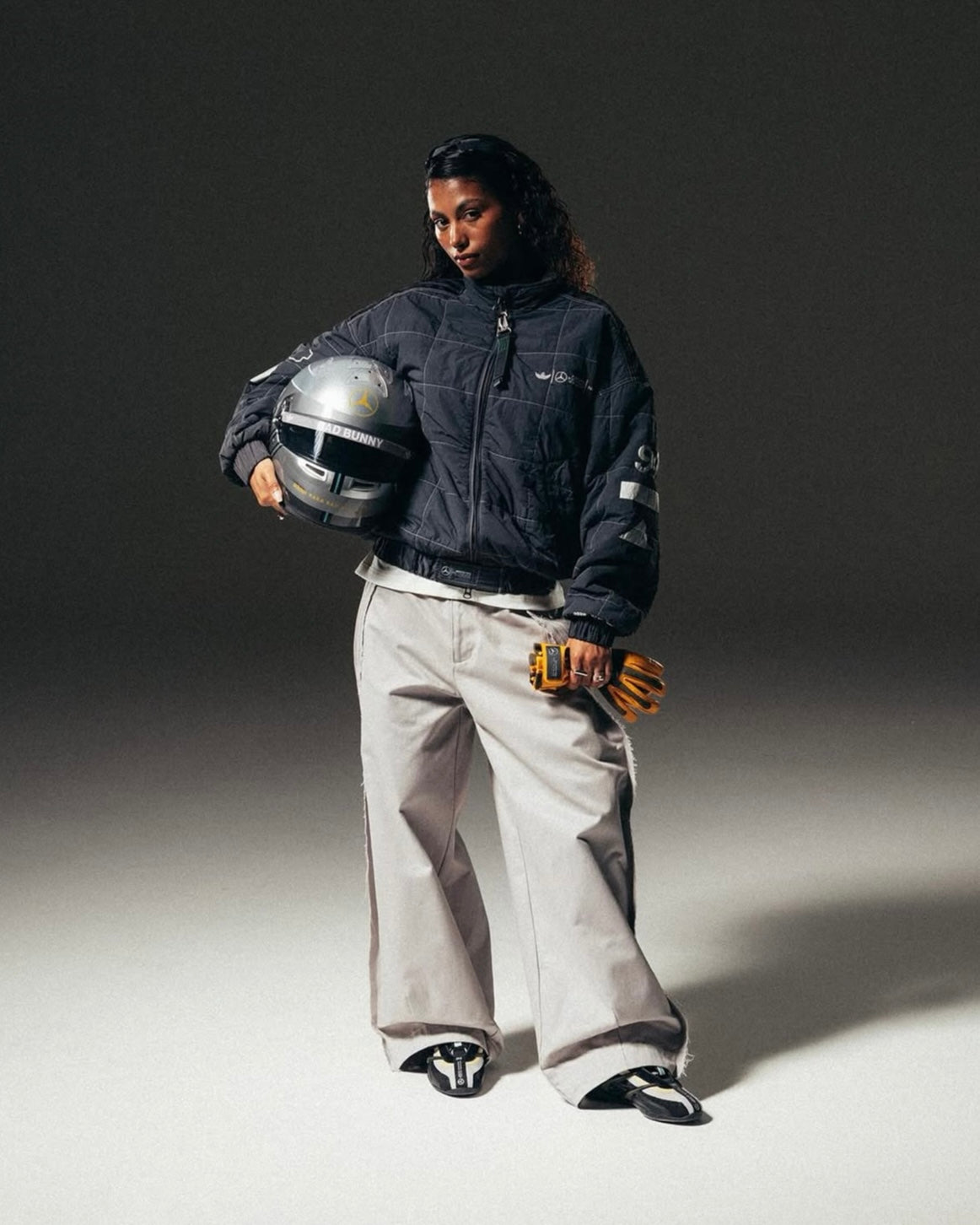 ADIDAS x BAD BUNNY x MERCEDES AMG PETRONAS F1  RACE PANT