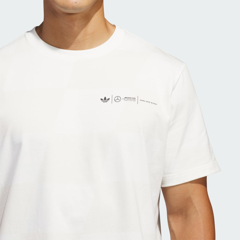 ADIDAS x BAD BUNNY x MERCEDES AMG PETRONAS F1 T-SHIRT