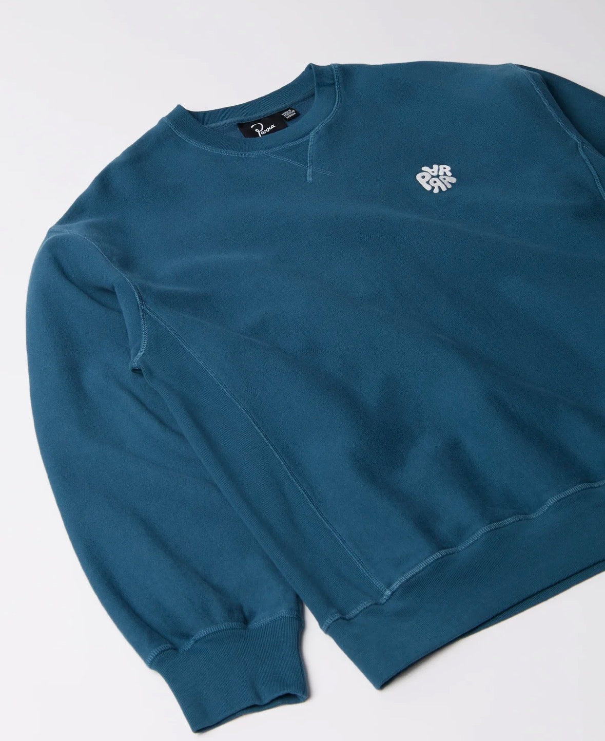 PARRA BALLOON LOGO CROSS-GRAIN CREWNECK