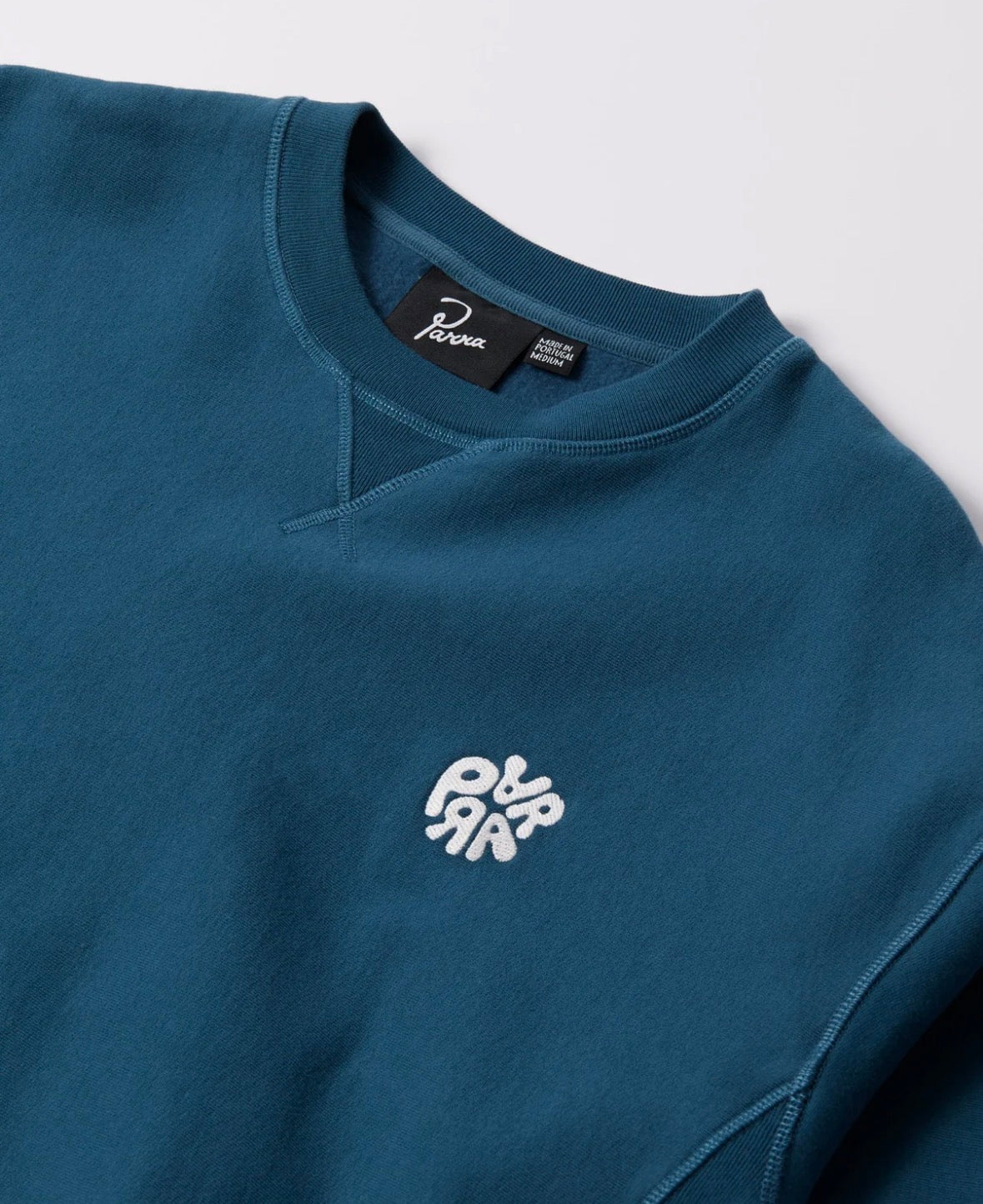 PARRA BALLOON LOGO CROSS-GRAIN CREWNECK