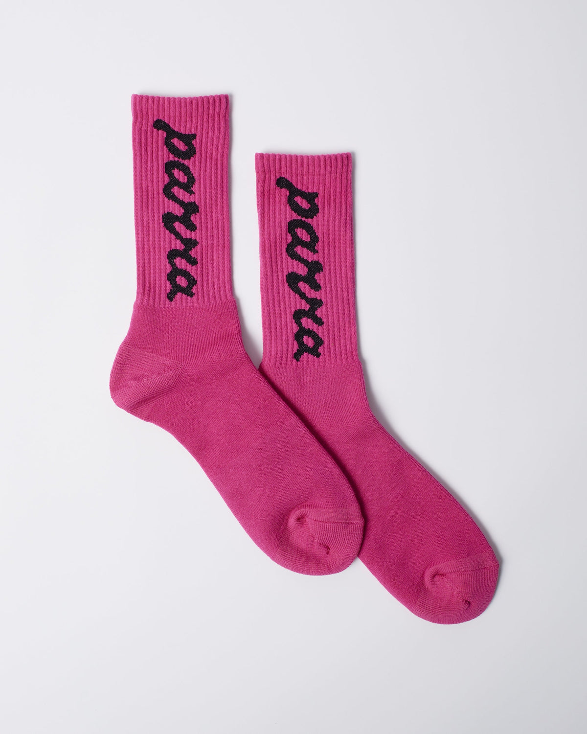 PARRA LOWERCASE SCRIPTOLOGO CREW SOCKS